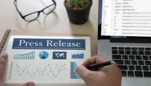 how to improve future press releases based on distribution performance data?